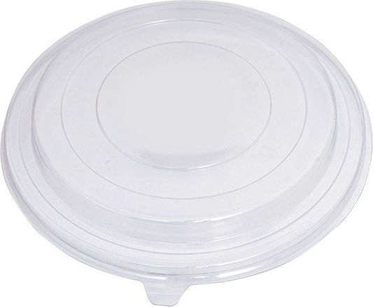 Plastic PET Transparent Bowl Lid 1100ml Φ16.5cm 50pcs Tefaco 022065 00001186