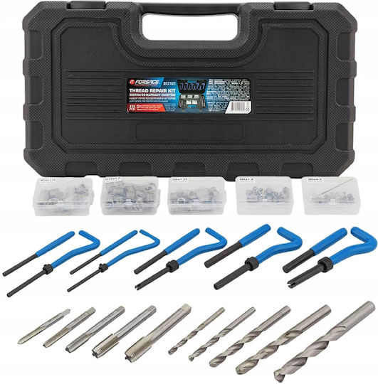 Forsage Thread Repair Set Thread Taps 131pcs M5-m12