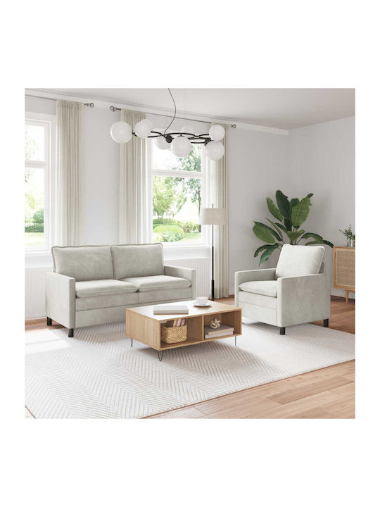 vidaXL Wohnzimmermöbel-Set 2-Sitzer & Sessel