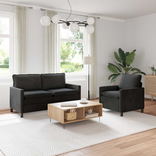 vidaXL Wohnzimmermöbel-Set 2-Sitzer & Sessel