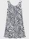 Passion Summer Women's Nightgown Black And White