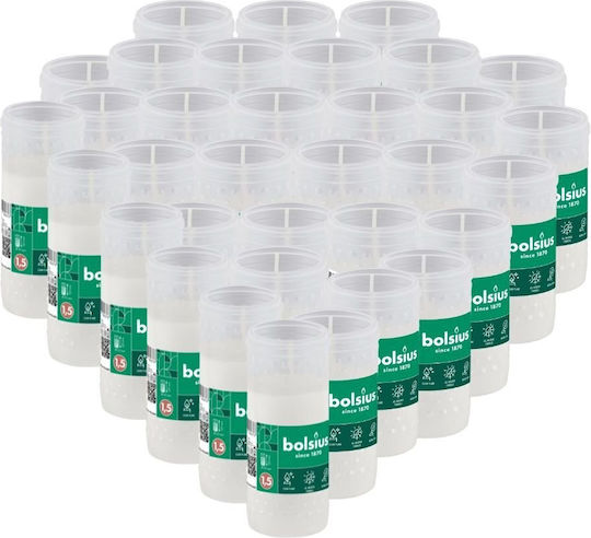Bolsius White 4 Pieces