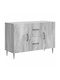 Bufet Din Lemn cu Sertare Sonoma Gri 89x34.5x60cm