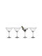 Lyngby Glass Set Cocktail/Drinking Glasses Made of Glass 280ml 4 Pieces