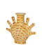 Butlers Dekorative Keramikvase Korallen Gelbe 19x8xH18cm