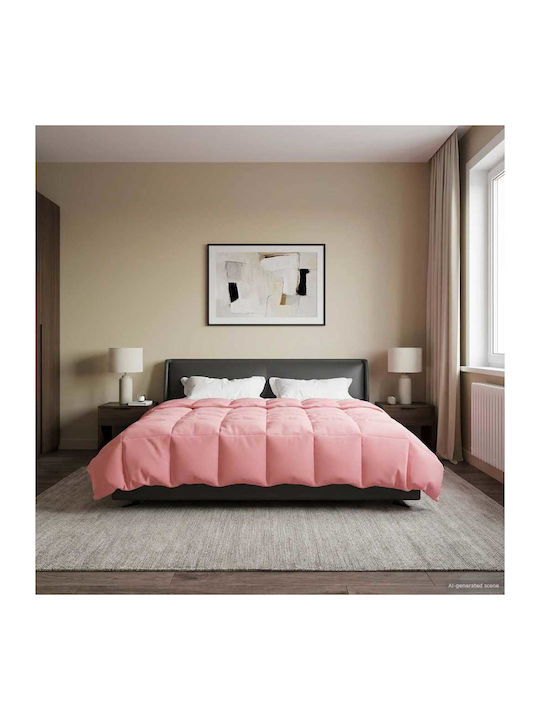 vidaXL Pătură Catifea Dublă 200x200cm Roz