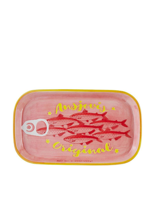 Butlers Coral Coast Servierplatte Untiefe Keramik Orange mit Durchmesser 27cm