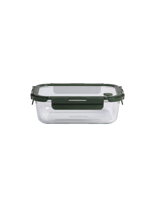 Estia Glass Lunch Box Transparent 1.51lt