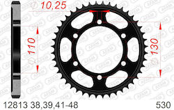 Afam Steel Rear Sprocket 530 Chain Code 12813-47