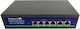 Switch 4+2 Poe Wireless Rj45 78w 10/100mbps 220v Mentor Sy083 Sisteme Interfon