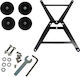 Starlink Mini Magnet Mount Kit Support Base Sunroofs Windows Smooth Surfaces Portable Mounting Solution Black Cod.1-per0164