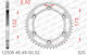 Afam Steel Rear Sprocket 520 Chain Code 12508-48