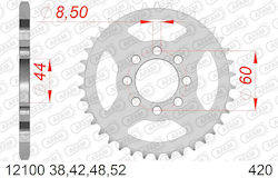Pinion Spate Din Oțel Afam Lanț 420 Cod 12100-48
