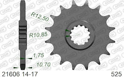 Afam Front Sprocket 525 Chain Code 21606-17