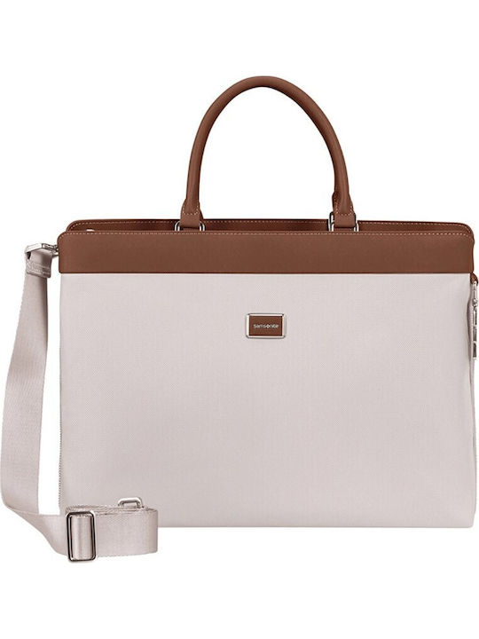 Samsonite Image Biz Laptop Bag in Beige Colour