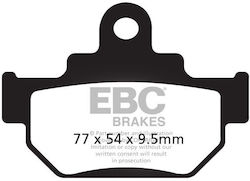 Set Tampoane De Frână Ebc Fa176 Pentru Un Disc