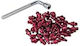 Funn 50 Pcs Mamba Ripper Python Pins Red