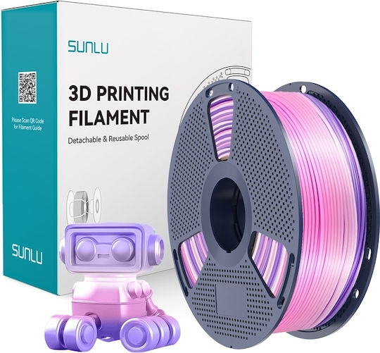 Sunlu Filament PLA+ Pentru Imprimantă 3D 1.75mm și Greutate de 1kg