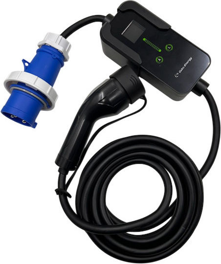Portable Charging Station 3.5kW with Built-in Type 2 Cable (JG-06241)