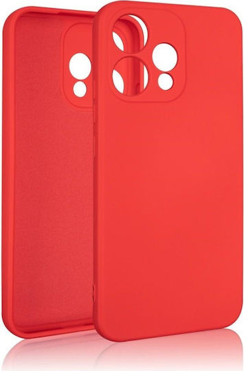 Beline Rückseite Umschlag aus Silikon Rot für Oppo Reno 15