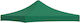 Klikareto Party Gazebo Cover Green with PVC Coating 3x3m