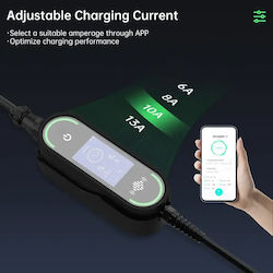 Beny Φορητός Μονοφασικός Σταθμός Φόρτισης 22kW με Ενσωματωμένο Καλώδιο Type 2 (BCPP-AT2N-32) Beny Φορητός Μονοφασικός Σταθμός Φόρτισης 22kW με Ενσωματωμένο Καλώδιο Type 2 (BCPP-AT2N-32)