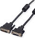 Value Кабел DVI-D Мъжки - DVI-D Женски 2м Черен 11.99.5563-10
