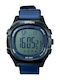 Digital Men's Watch 40mm Battery with Blue Rubber Strap