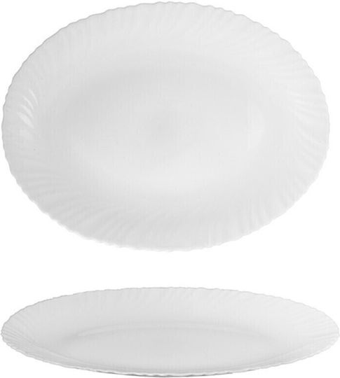 Cok Spain Titan Serving Plate Shallow Oval 20x15.5cm