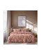 Lino Home Celestia Σετ Μαξιλαροθήκες Terracota 52x75εκ.