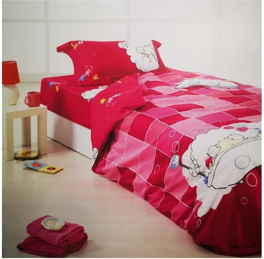 Guy Laroche Happy Bath Kinderbettbezug Moni Rosa 160x240cm