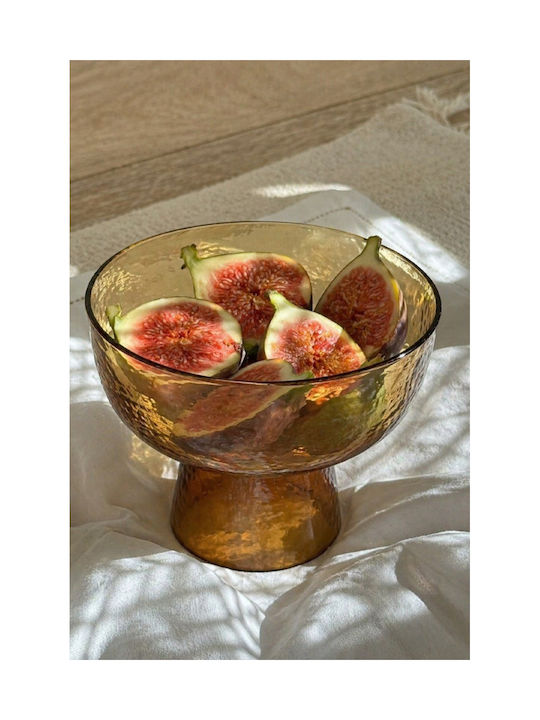 Kaemingk Round Glass Serving Bowl with Diameter 22.7cm