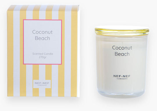 Nef-Nef Homeware Kokosnuss Strand Aromatische Kerze in Gefäß Nef-Nef Homeware Kokosnuss Strand Aromatische Kerze in Gefäß