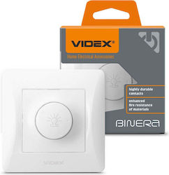 Videx Διακόπτης Dimmer 600W Videx Διακόπτης Dimmer 600W