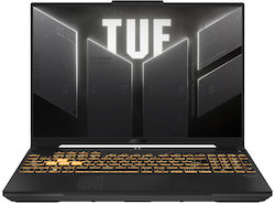 Asus TUF Gaming F16 FX607VJB-RL164 16" IPS FHD+ 144Hz (Core 5-210H/16GB/512GB SSD/GeForce RTX 3050/Fără sistem de operare) Mecha Gri (Tastatură Engleză SUA) Asus TUF Gaming F16 FX607VJB-RL164 16" IPS FHD+ 144Hz (Core 5-210H/16GB/512GB SSD/GeForce RTX 3050/Fără sistem de operare) Mecha Gri (Tastatură Engleză SUA)