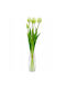 Bouquet of White Tulips 39cm Saska Garden