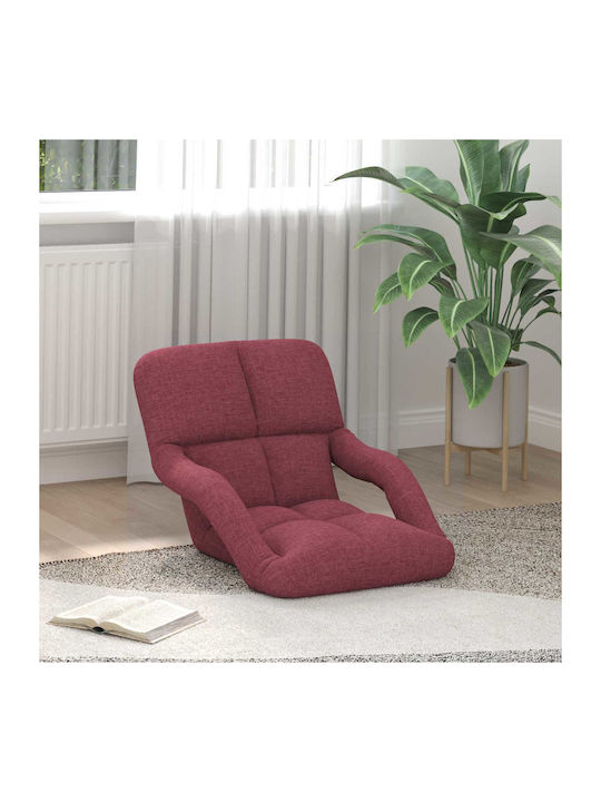 Multifunctional Bean Bag Chair Red 58x62x58cm