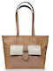 Dusta Damen Schultertasche Beige