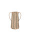 Dekorative Vase Korbweide Grüne 12x12xYcm