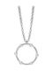 Victoria Cruz Silver Necklace