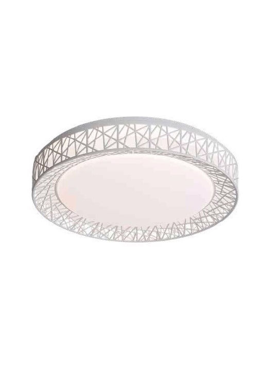 Inlight Deckenleuchte montieren 50cm Weiß mit Integrierte LED 42049-Weiß