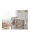 Cot Velvet Baby Blanket Pink 110x140cm