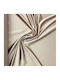 Dekorationsstoff Satin Pro Meter Breite 150cm Dunkles Beige