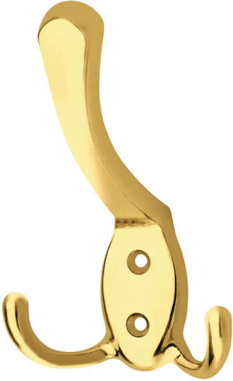 Haefele Wandhalterung Gold 12,3x7,7cm