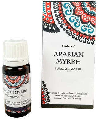 Aromatic Oils Goloka Arabic Myrrh Arabian Myrrh Pure Aroma Oil 10ml