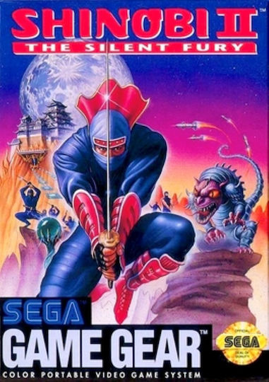 Shinobi II: The Silent Fury Sega Game Gear Game (Used)