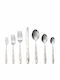 Cutlery Set Stainless Steel Blue 36 Pieces