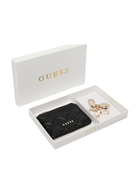 Guess Дамско Портфейл за Карти Черен