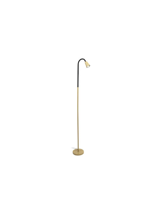 Lucide Lightning Jasper Floor Lamp Height 141.5cm with Lamp Bulb Base for GU10 Green