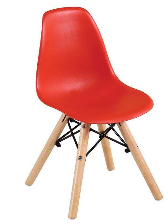 Kids Chairs Art Wood Kid Red EK723,R 32x34x57cm...